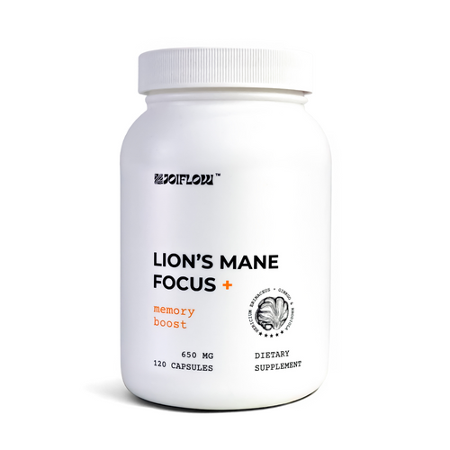 Lion's Mane Focus + | Viên Nang Chiết Xuất Nấm Hầu Thủ Hỗ Trợ Tuần Hoàn Máu Não