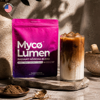 Bột trà Houjicha rang MycoLumen - Radiant Hōjicha Blend